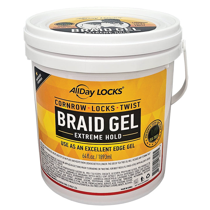 ALLDAY Locks Braid Gel 64oz