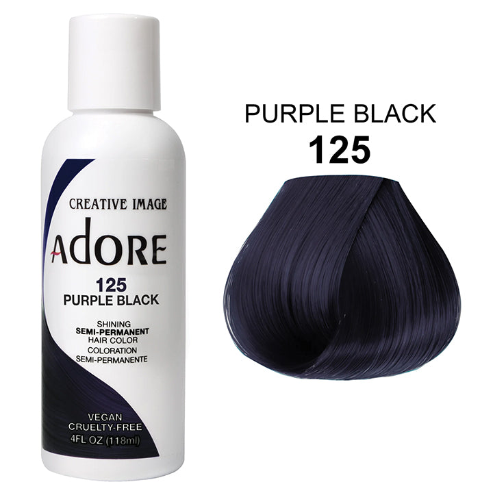 ADORE COLOR # 125 - Purple Black