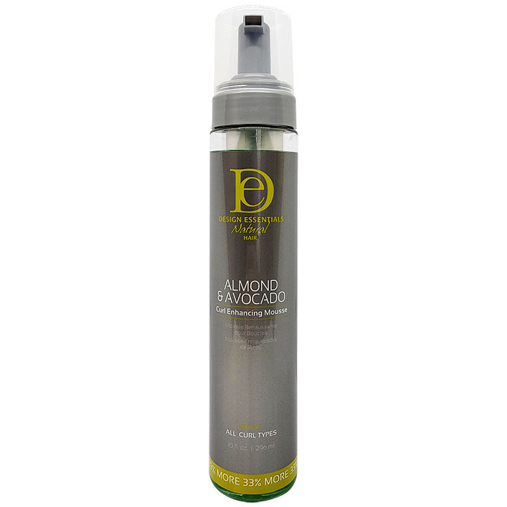 DESIGN Natural Alm & Avoc Curl Enhancing Mousse
