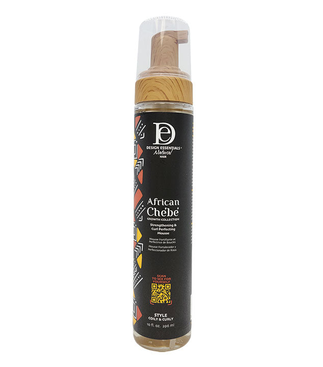 DESIGN African Chebe Growth Strengthening & Curl Perfecting Mousse