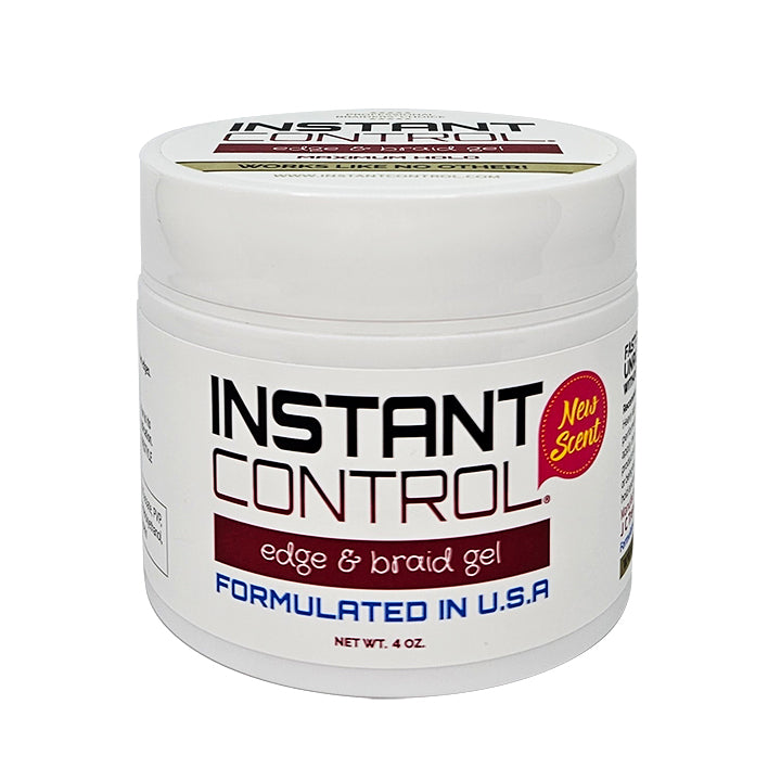 INSTANT CONTROL Edge & Braid Gel - New Scent 4oz