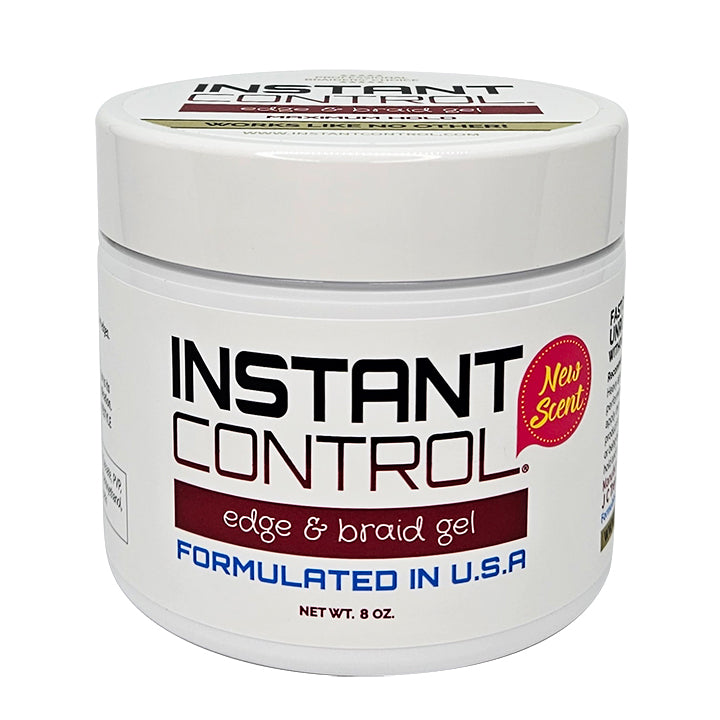 INSTANT CONTROL Edge & Braid Gel - New Scent 8oz