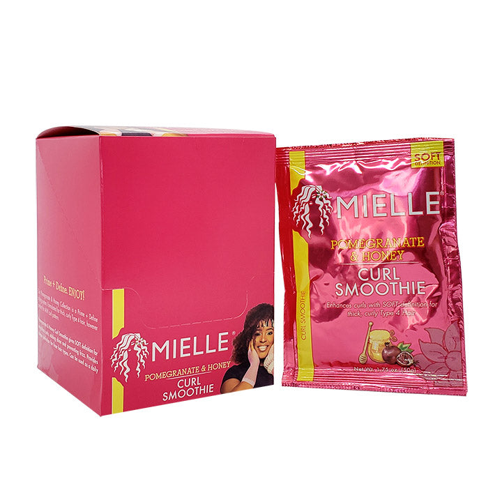MIELLE Display Pack Pom/Honey Curl Smoothie (12Pk)
