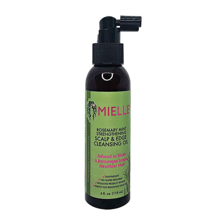 MIELLE Rosemary Mint Scalp & Edge Cleansing Oil