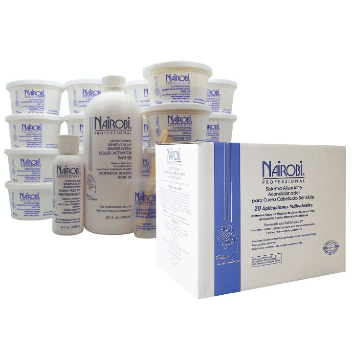 NAIROBI Sensitive Scalp Relaxer* 20pk **NO BOTTLE INCLUDED**