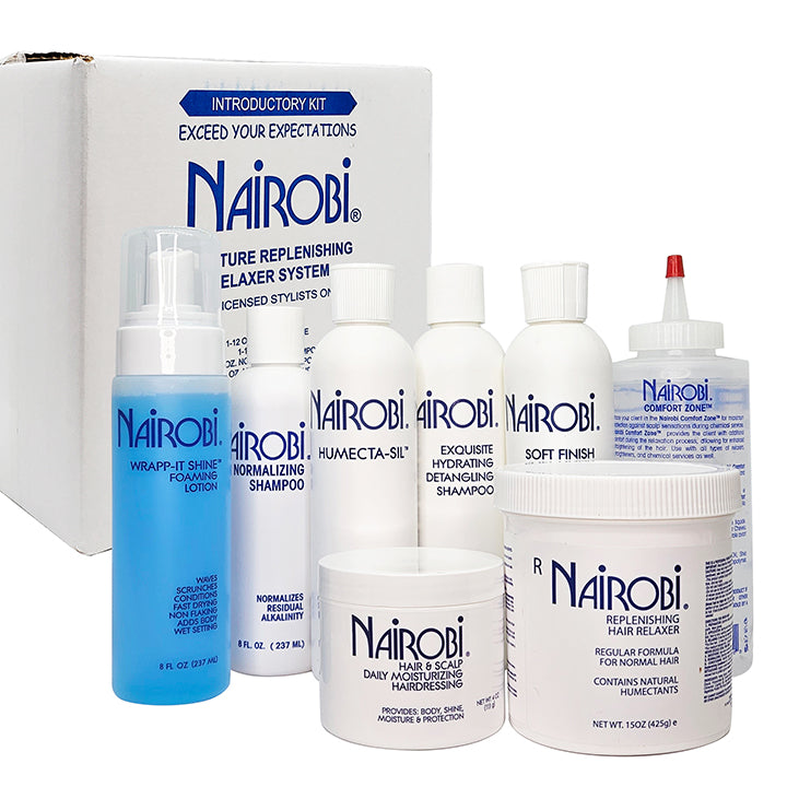 NAIROBI Relaxer Kit (Replenishing Relaxer)