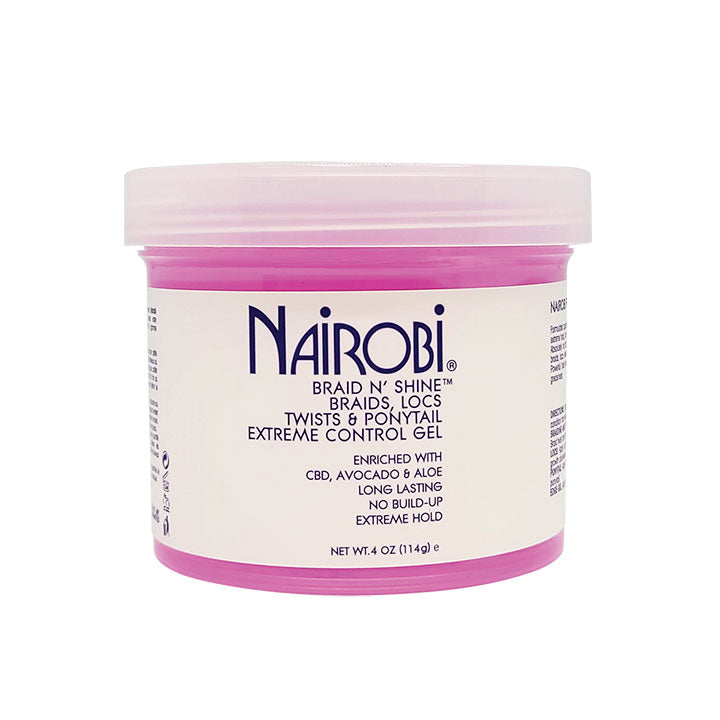 NAIROBI Braid N Shine Gel  4oz