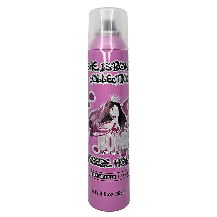 SHE IS BOMB Freeze Hold Spray 12oz