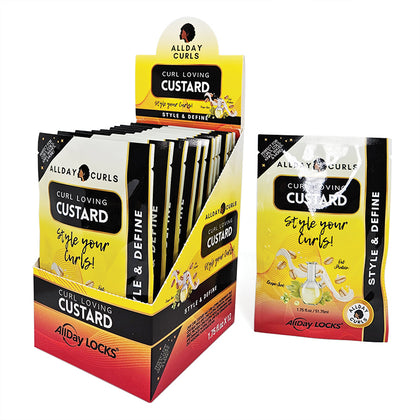 ALLDAY Curls Curl Loving Custard (Display Pack / 12pk)