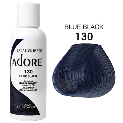 ADORE COLOR # 130 - Blue Black 