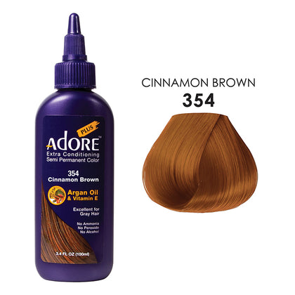 ADORE PLUS COLOR # 354 - Cinnamon Brown 