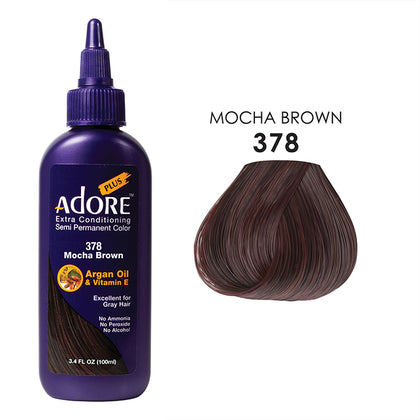 ADORE PLUS COLOR # 378 - Mocha Brown 