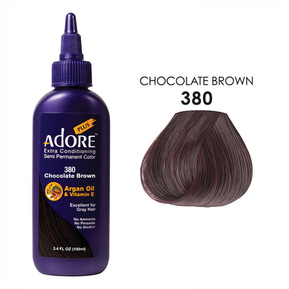 ADORE PLUS COLOR # 380 - Chocolate Brown 