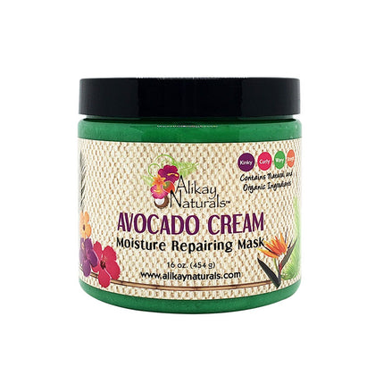 ALIKAY Avocado Cream Moisture Hair Mask 16oz
