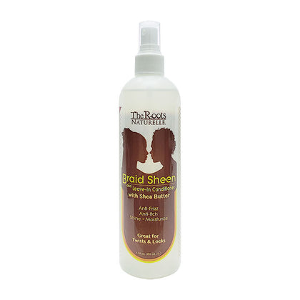 THE ROOTS NATURELLE Braid Sheen & Leave-In Condi 12oz 