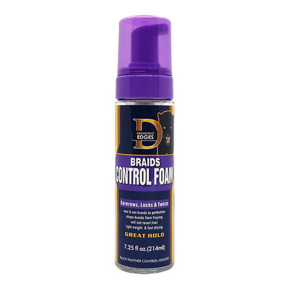 BLACK PANTHER Braids Control Foam 7.25oz