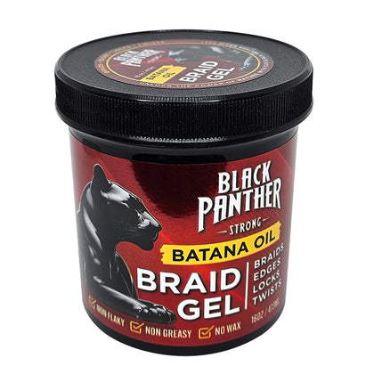 BLACK PANTHER Braid Gel - Batana Oil