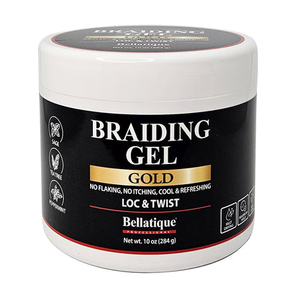 BELLATIQUE Gold Braiding Gel 10oz