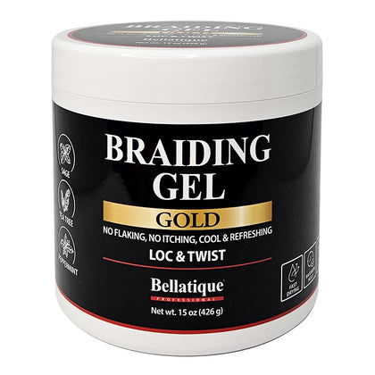 BELLATIQUE Gold Braiding Gel 15oz