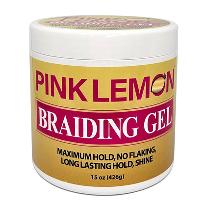 PINK LEMON Braiding Gel 15oz