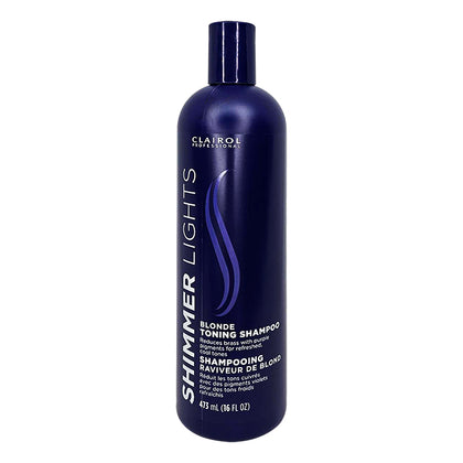 CLAIROL Shimmer Lights Purple Shampoo  (16oz)