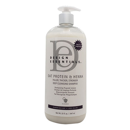 DESIGN Oat Protein Organic Cleansing Shampoo 32oz