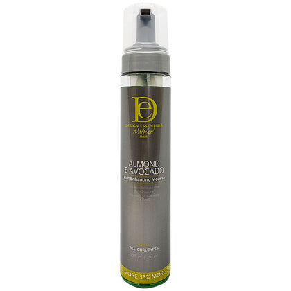 DESIGN Natural Alm & Avoc Curl Enhancing Mousse