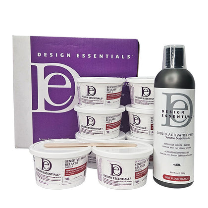 DESIGN Sensitive Scalp Relaxer Kit* 8pk **NO BOTTLE INCLUDED**