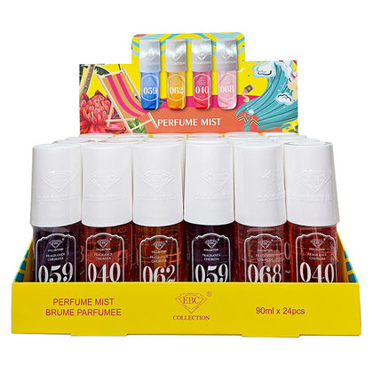 EBC Collection Perfume Mist - Small (4 items & 6pcs each)