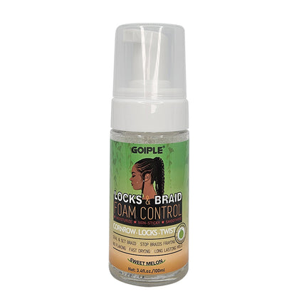 GOIPLE Locks & Braid Foam Mousse - Sweet Melon 3.4oz