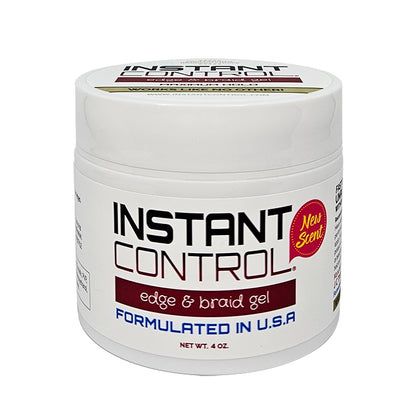 INSTANT CONTROL Edge & Braid Gel - New Scent 4oz