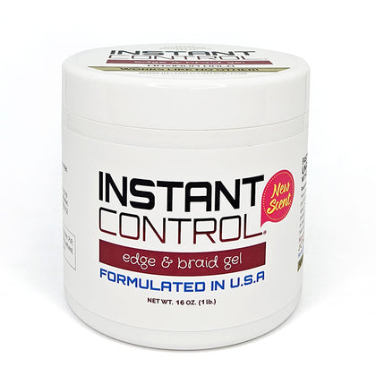 INSTANT CONTROL Edge & Braid Gel - New Scent 16oz