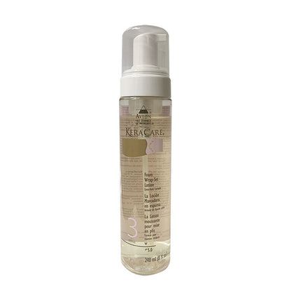 KERACARE Foam Wrap-Set Lotion-Extra Hold