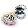 Fashion Keychain Pack - Luxury Mirror Heart (1pc) | Item# 2725-30