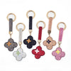 Fashion Keychain Pack - Luxury Clover (12pcs) | Item# 2725-18 (Assorted Colors)