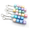 Fidget Toys - LED Keycap Keychain C - Heart (Assorted Colors / 12pcs)