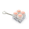 Fidget Toys - LED Keycap Keychain H - 3D Corgi Butt (12pcs)