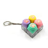 Fidget Toys - LED Keycap Keychain I - 3D Cat Paw (12pcs)
