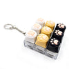 Fidget Toys - LED Keycap Keychain J - 3D Cat Paw (12pcs)