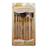 Make-Up Brush Set B - Yellow (12 SET)