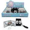 Fashion Keychain Pack - Luxury Mirrow Display Set (12pcs) | Item# 2725-26
