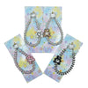 Fashion Keychain Pack - Rhinestone Bear Strap (12pcs) | Item# 2725-2 (Assorted Colors)