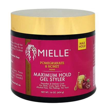 MIELLE Pom/Honey Maximum Hold Gel Styler 
