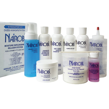 NAIROBI Introductory #1 Kit (Pink 4pk Relaxer)