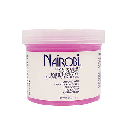 NAIROBI Braid N Shine Gel  4oz