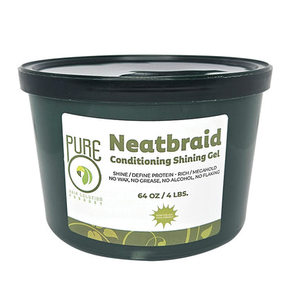 PUREO Neatbraid Conditioning Shining Gel 64oz