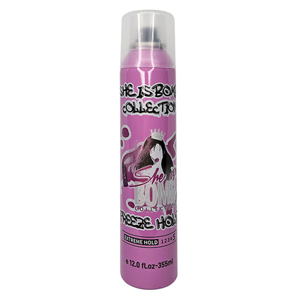SHE IS BOMB Freeze Hold Spray 12oz