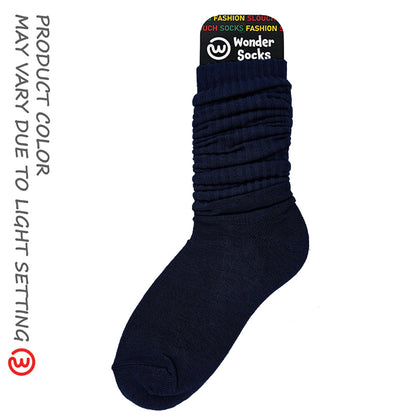 WONDER SOCKS SLOUCH - NAVY SCOUT
