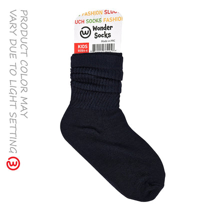 WONDER SOCKS SLOUCH Kids - NAVY SCOUT