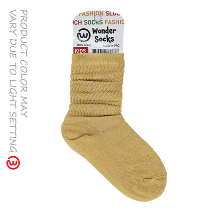 WONDER SOCKS SLOUCH Kids - BUTTER BEIGE